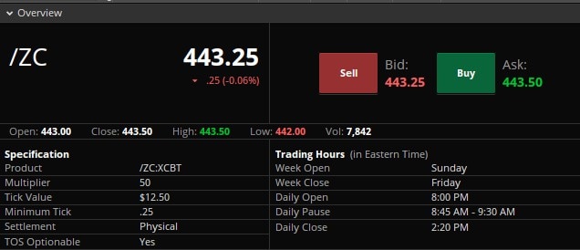 /ZCK26 Specifications
