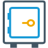 Money safe icon